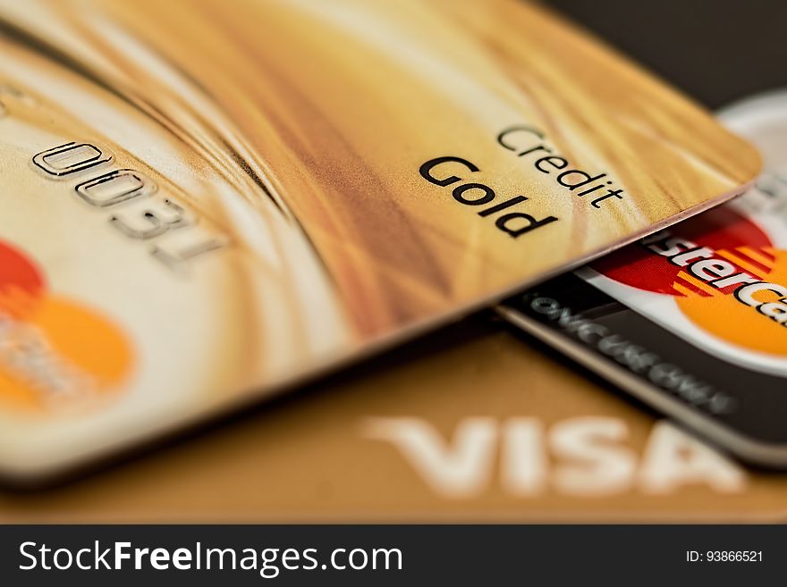 Master Card Visa Credit Card Gold