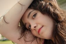 Teen Girl Royalty Free Stock Photography