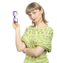Woman In Sunglasses Royalty Free Stock Photo