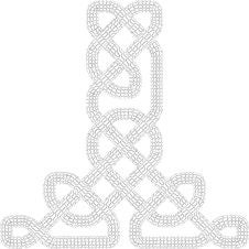 Celtic Knot Illustration Royalty Free Stock Images