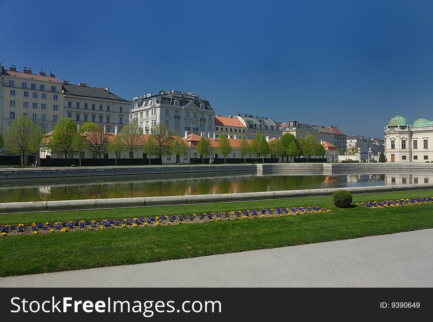 Belveder Palace Fountain