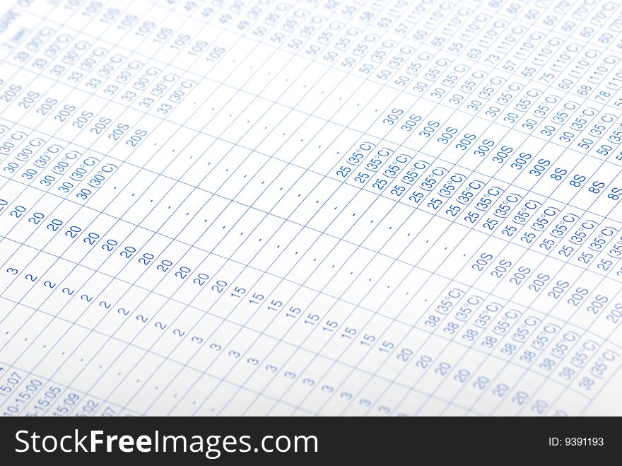 Line column the table figures statistics distribution calculation