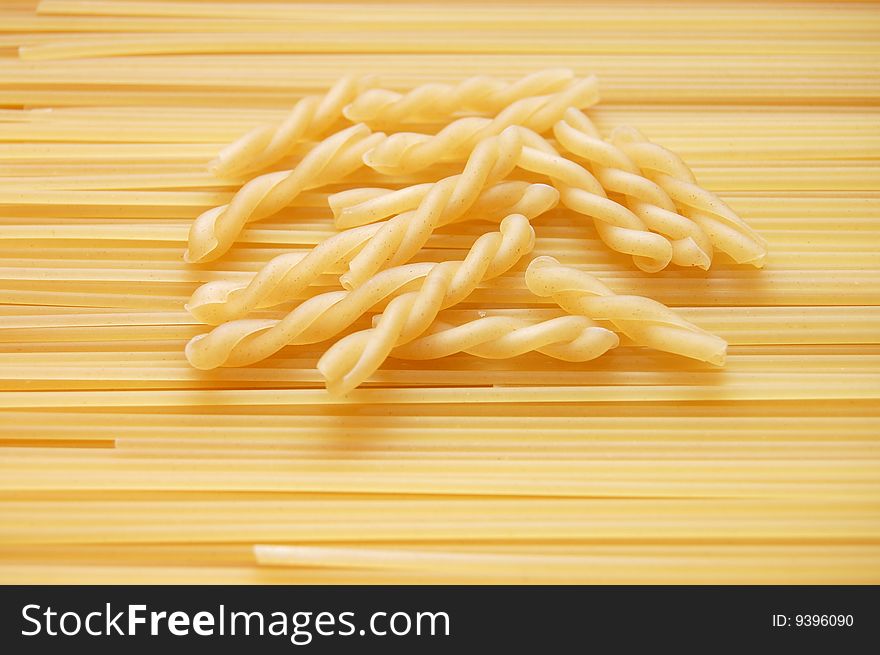 Detail of Macaroni pasta useful as background
