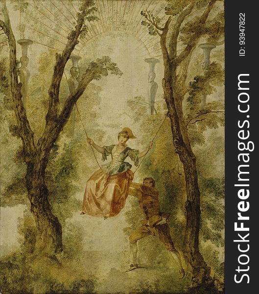 Antoine Watteau &x28;1684âˆ’1721&x29;: The Swing / Keinu / Gunga