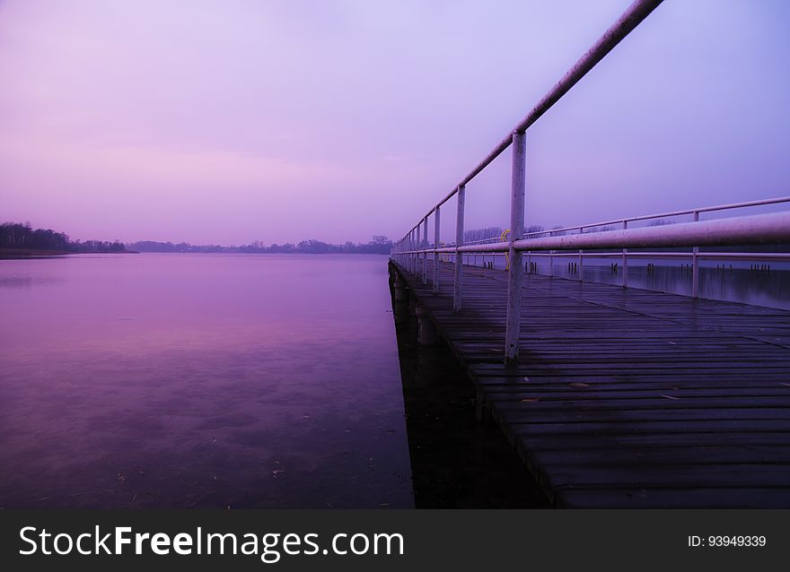 Jetty At Dusk