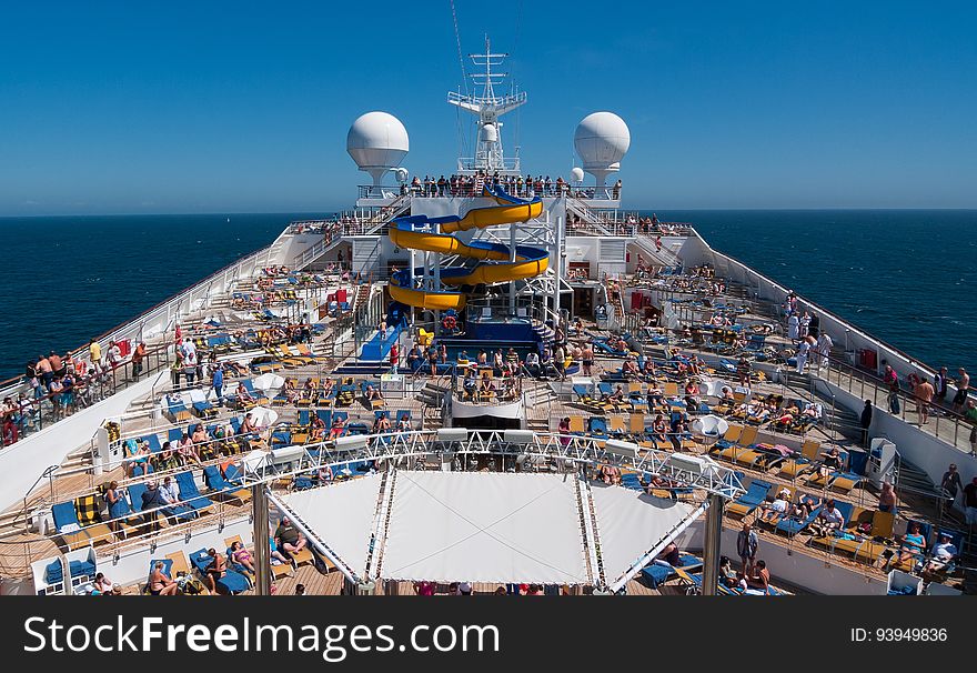 Cruise Ship, Ship, Passenger Ship, Sea
