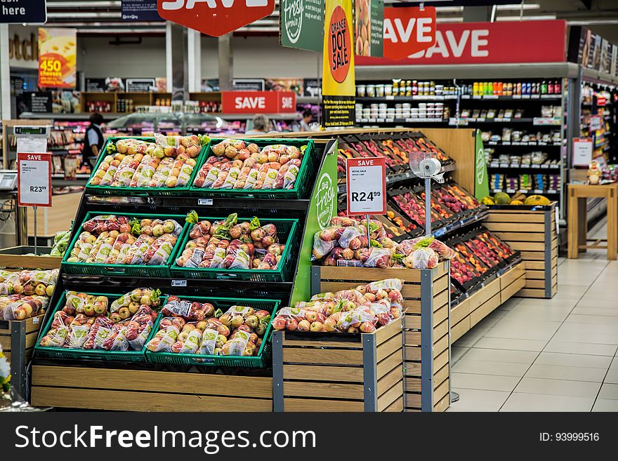 Fruits In Supermarket