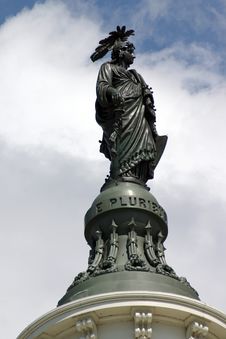 Capitol Freedom Statue Royalty Free Stock Images Capitol Freedom Statue Royalty Free Stock Images