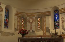 Church Altar Royalty Free Stock Photos Church Altar Royalty Free Stock Photos