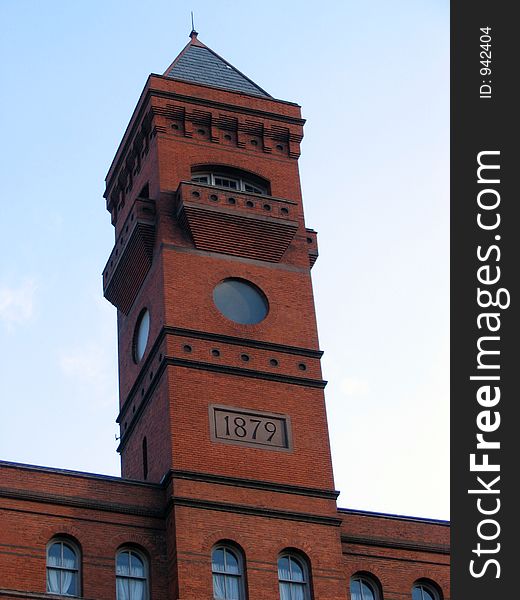 The old Smithsonian building in Washington, D.C.