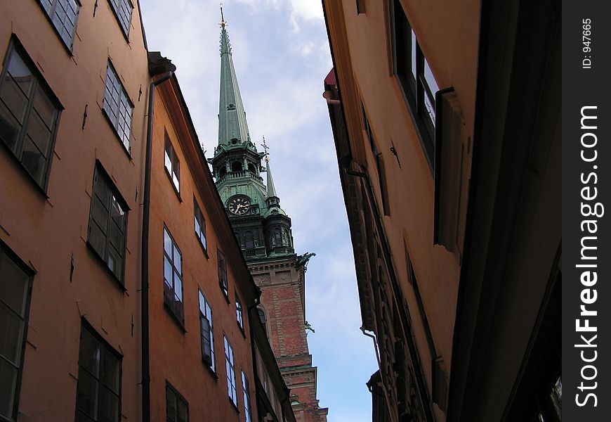 Old church in Stockholm / Spring