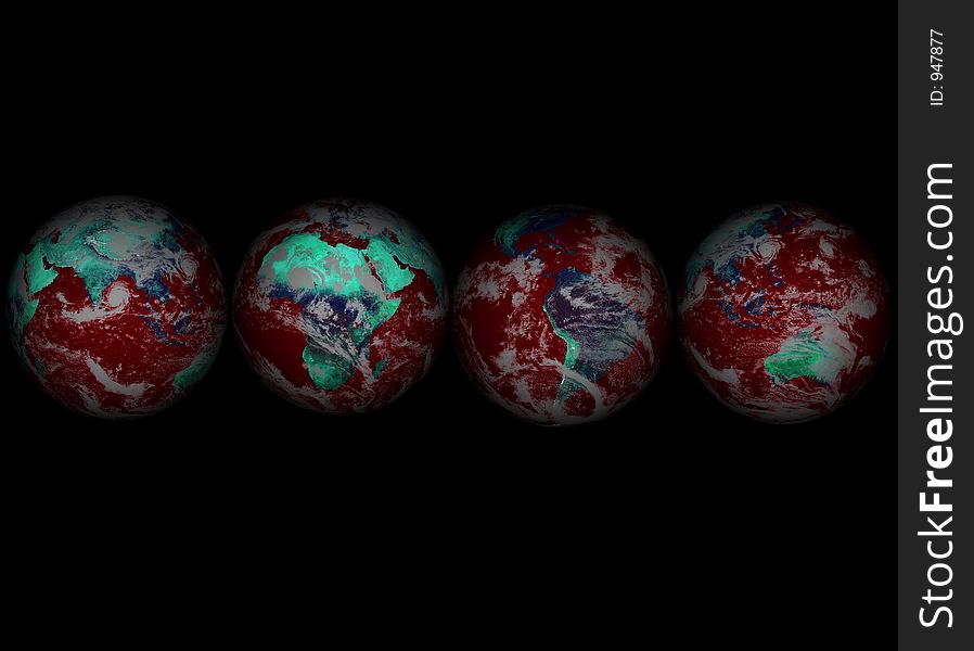 Four Globes005