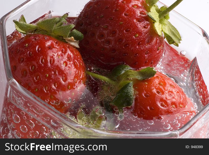 Wet Strawberries