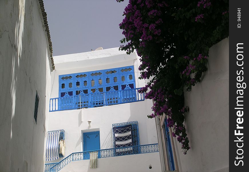 House in Sidi Bou Said (Tunisia)