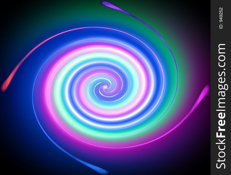 A swirled background. A swirled background
