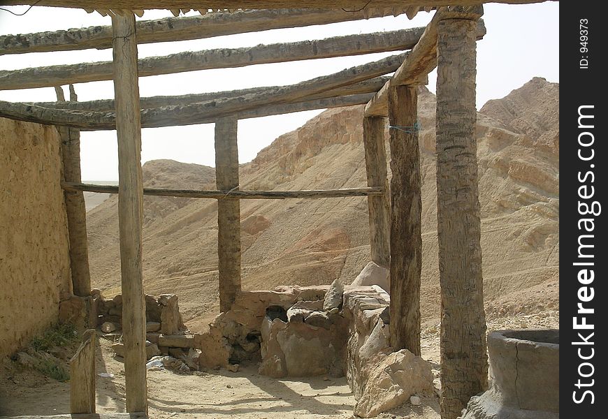 Ruins of Barber village in Chebika (Tunisia). Ruins of Barber village in Chebika (Tunisia)