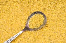 Millet Background Stock Photo