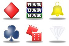 Slot Machine Simbols (01) Royalty Free Stock Photo Slot Machine Simbols (01) Royalty Free Stock Photo