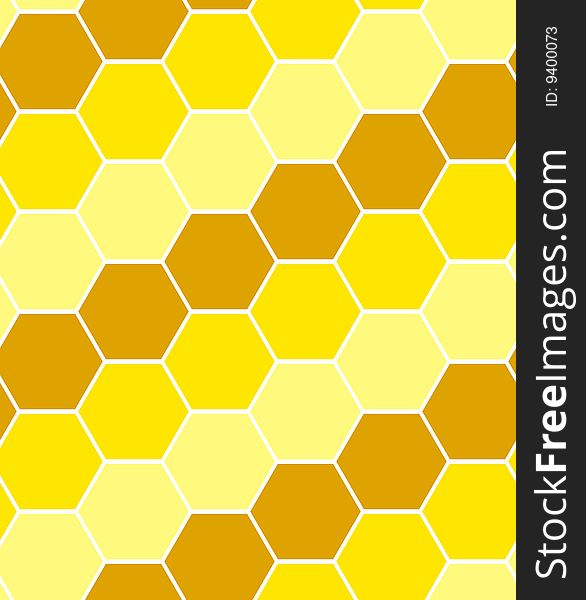 Hexagon tiles. Seamless vector pattern. Hexagon tiles. Seamless vector pattern