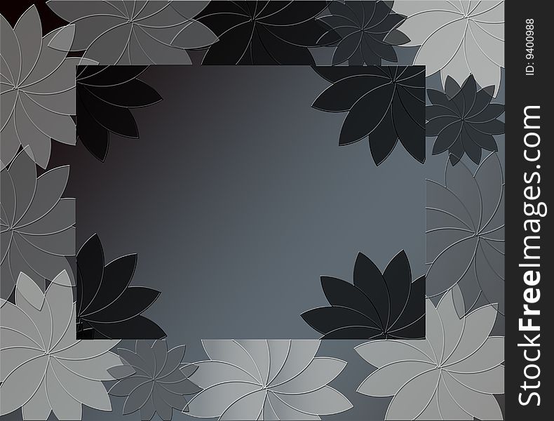 Beautiful gray background made of gray flowers. Beautiful gray background made of gray flowers