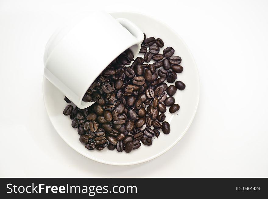 An image of coffee beans. An image of coffee beans