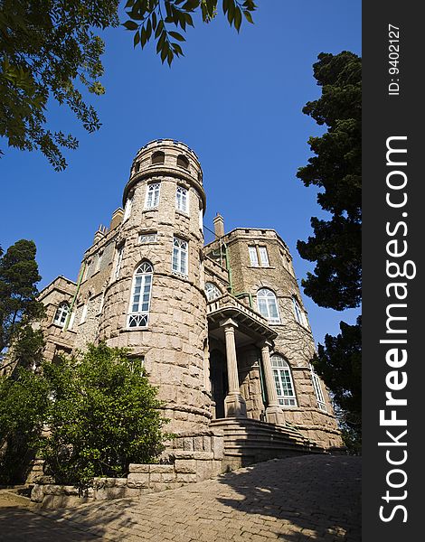 Old beautiful villa in qingdao,china.