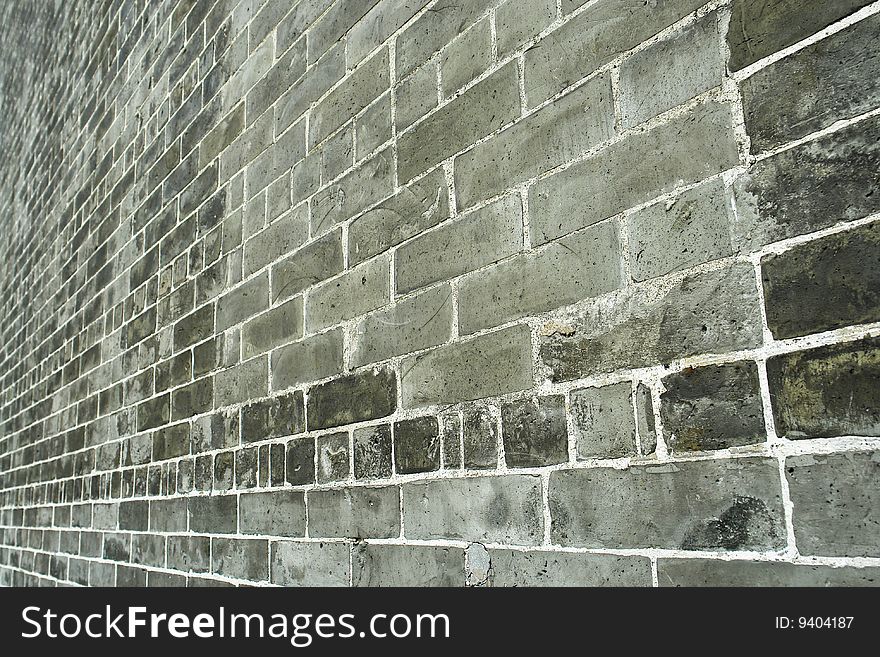 Brick wall background at obliquitous angel. Brick wall background at obliquitous angel