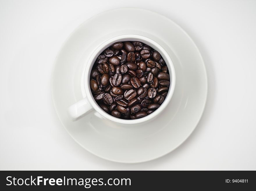 An image of coffee beans. An image of coffee beans