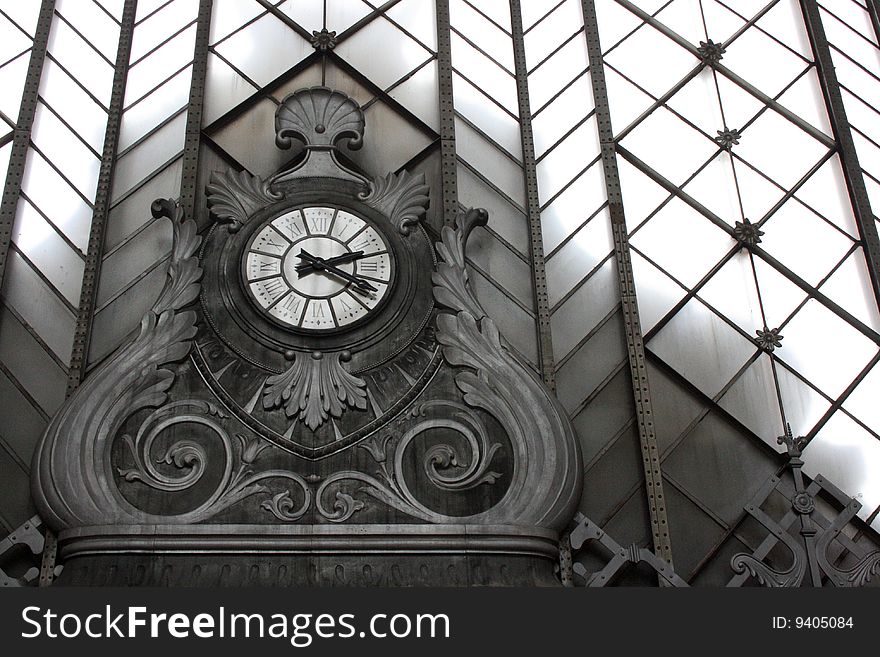 The Clock From Atocha Railway - Madrid