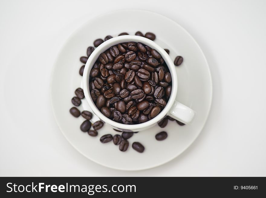 An image of coffee beans. An image of coffee beans