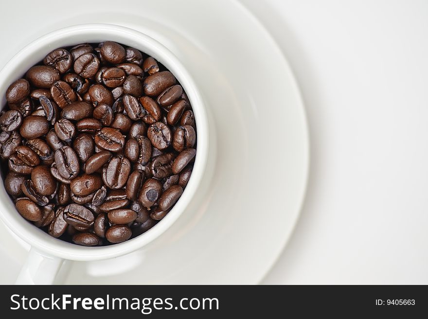 An image of coffee beans. An image of coffee beans