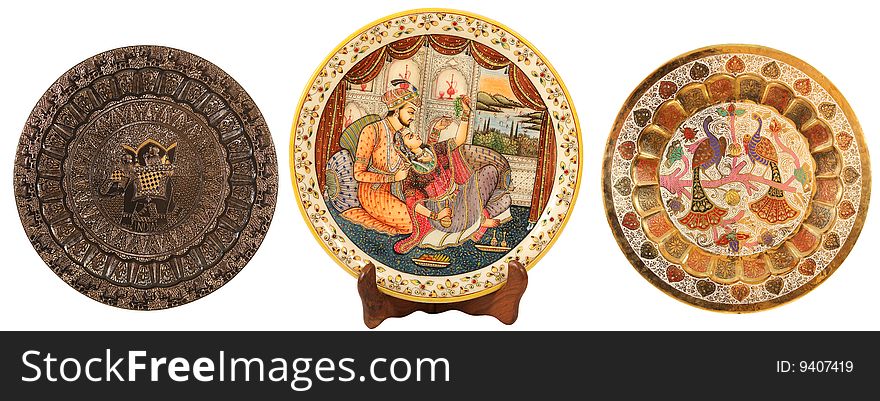 Collection of subjects of an interior from India