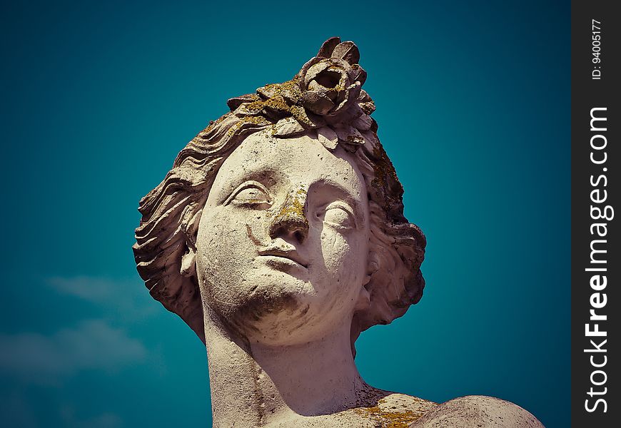 Statue, Sculpture, Classical Sculpture, Head