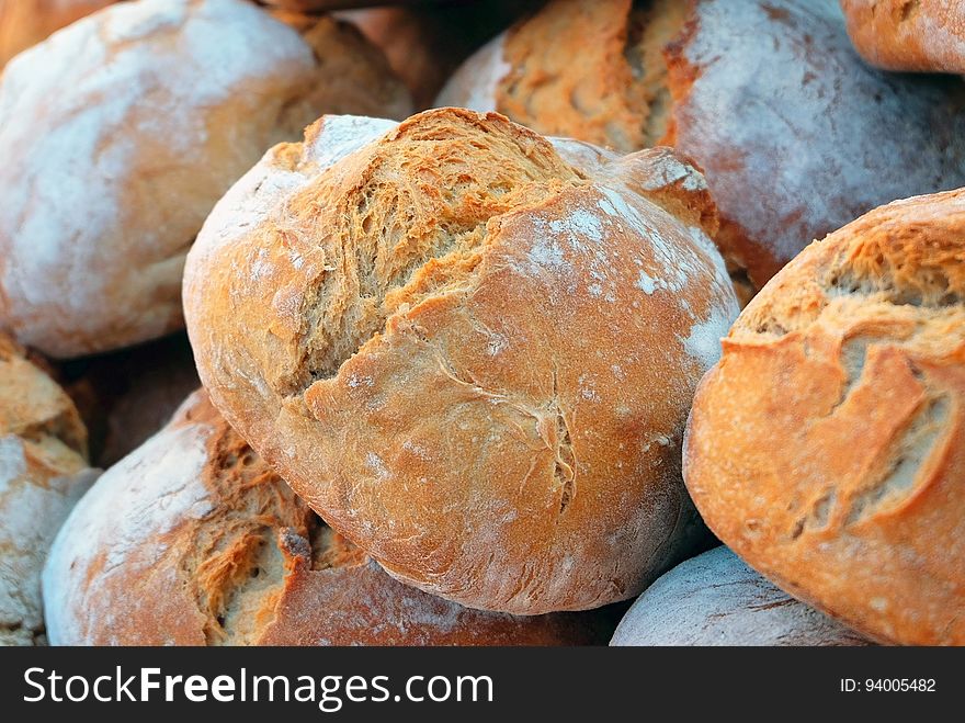 Bread, Baked Goods, Rye Bread, Soda Bread