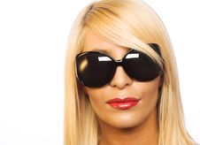 Young Woman In Sunglasses Stock Images Young Woman In Sunglasses Stock Images