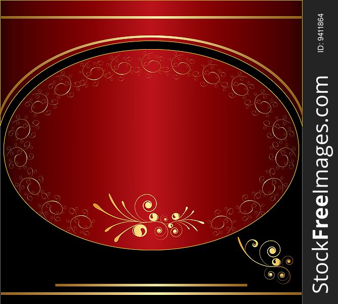 Red and black background vector. Red and black background vector