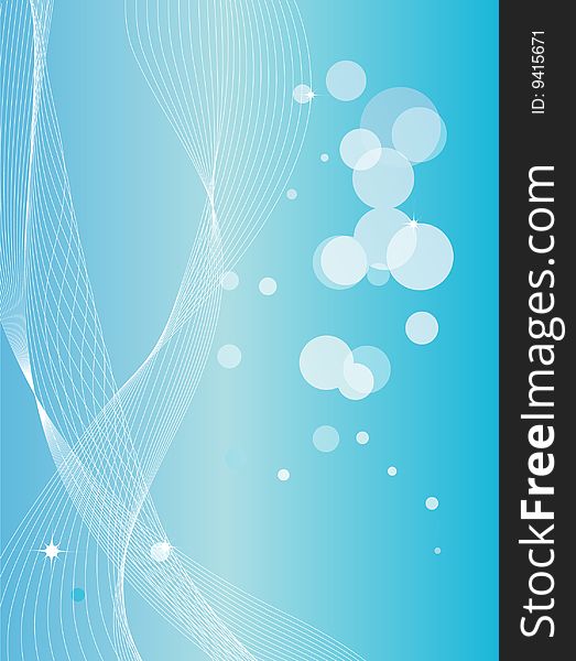 Modern light blue abstract background