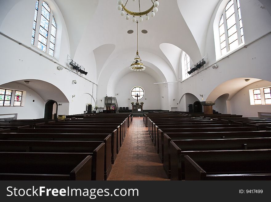 Christ church in qingdao,built in about 1934ï¼Œgothic style