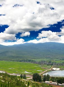 Scenery Landscape Near Lijiang City Stock Image Scenery Landscape Near Lijiang City Stock Image