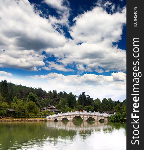 A Scenery Park Near Lijiang