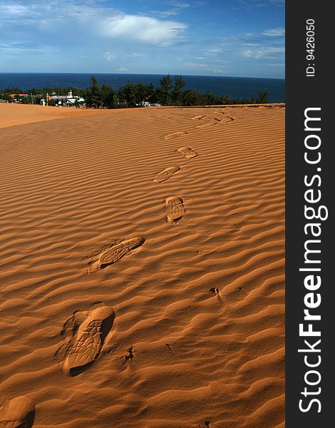 Sand Dunes in Mui Ne, Vietnam