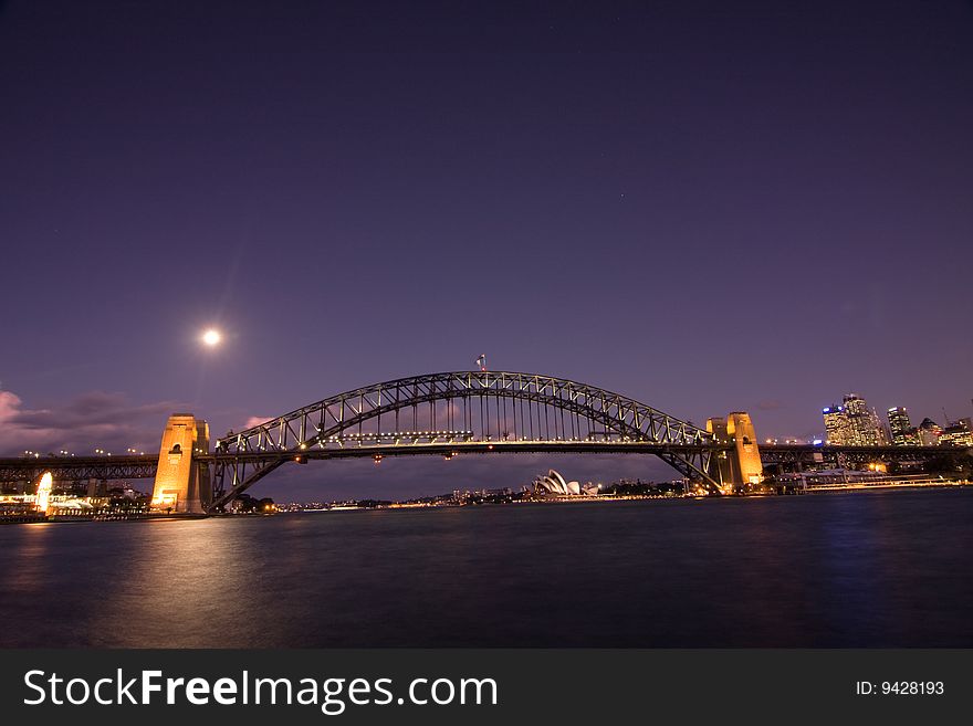 Sydney - Night City Skyline