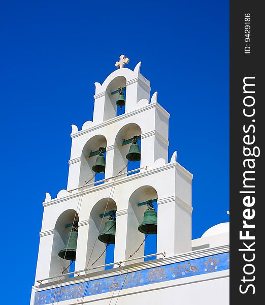 Santorini church bell