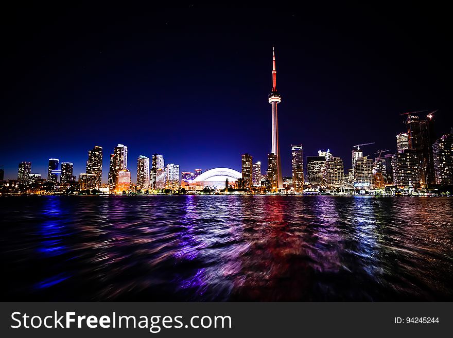 Cityscape, Metropolitan Area, City, Reflection