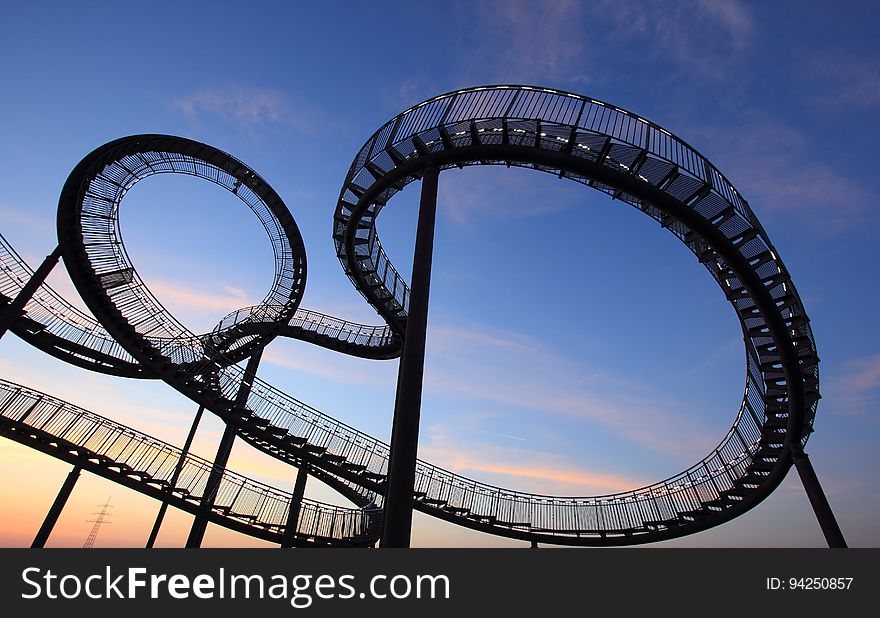 Amusement Ride, Sky, Landmark, Roller Coaster