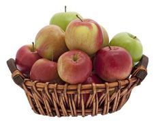 Apple Basket Royalty Free Stock Photography Apple Basket Royalty Free Stock Photography