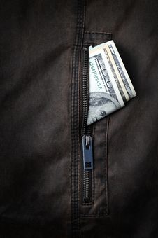 Money In The Pocket Stock Photography Money In The Pocket Stock Photography