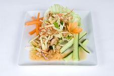 Crispy Fried Tofu Salad Stock Images Crispy Fried Tofu Salad Stock Images