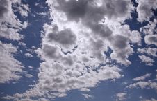 Cloudscape Before The Storm Royalty Free Stock Photos Cloudscape Before The Storm Royalty Free Stock Photos