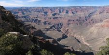A Panorama Of The Grand Canyon, South Rim Stock Photos
